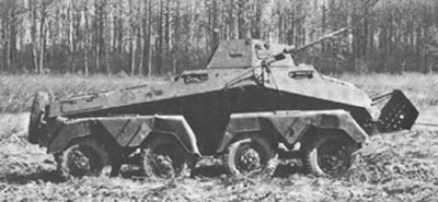 Picture of a Panzersphwagen 8-Rad