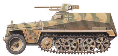 Picture of a SdKfz 250
