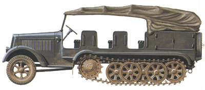 Picture of a SdKfz 7